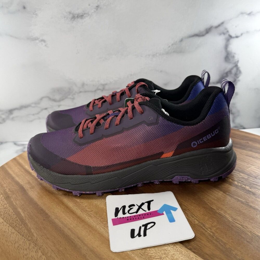 Women’s size 8.5-ICEBUG Horizon RB9X Purple Pink Trail Outdoor Hiking Shoes